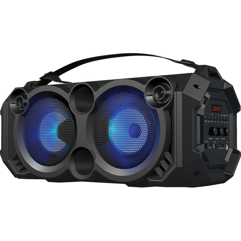 Głośnik mobilny REBELTEC SoundBox 460 Radio FM Czarny