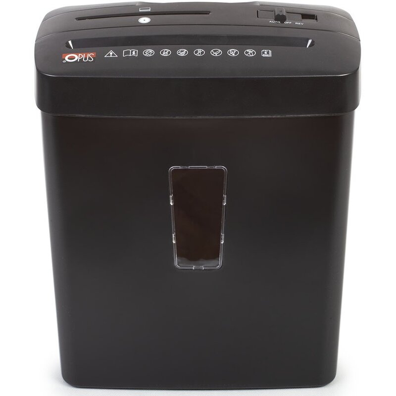 Niszczarka OPUS OS 2206 CD 9 L, P-4, Ścinki, Automatyczny Start/Stop, Funkcja cofania