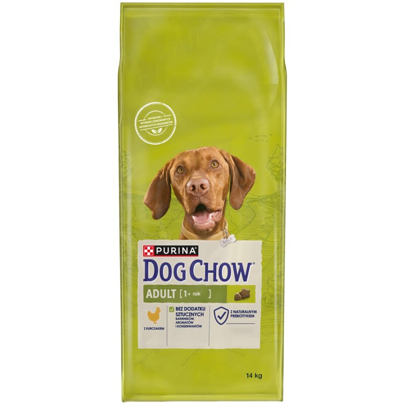 Karma dla psa DOG CHOW Adult z Kurczakiem 14 kg
