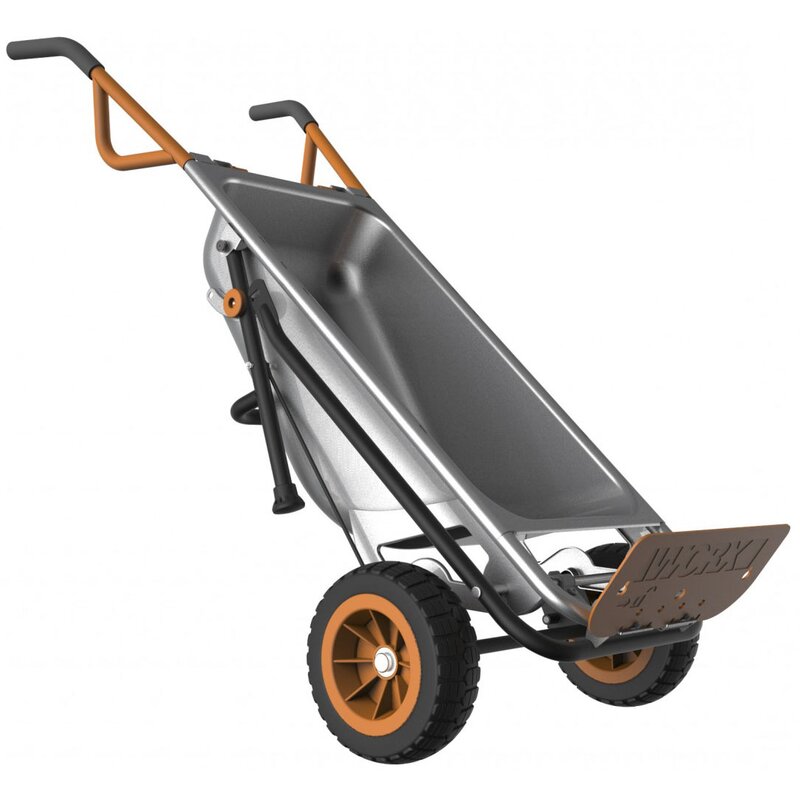 Taczka ogrodowa WORX WG050 110L 140kg