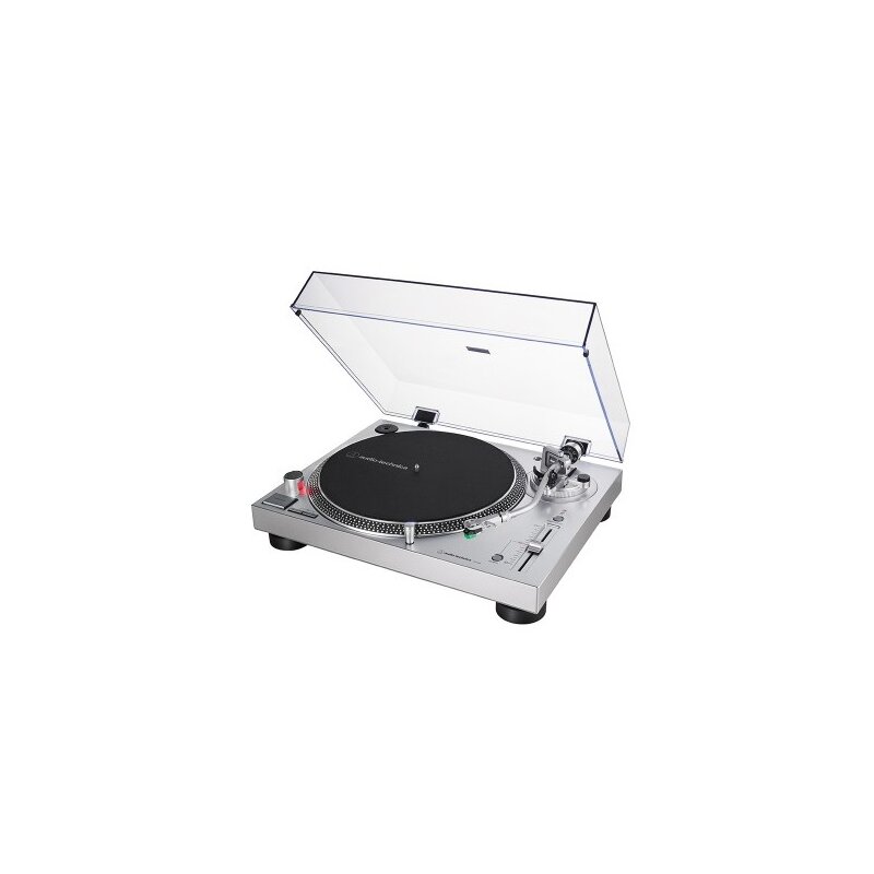 Audio-Technica AT-LP120X Manualny Napęd bezpośredni Przedwzmacniacz Srebrny