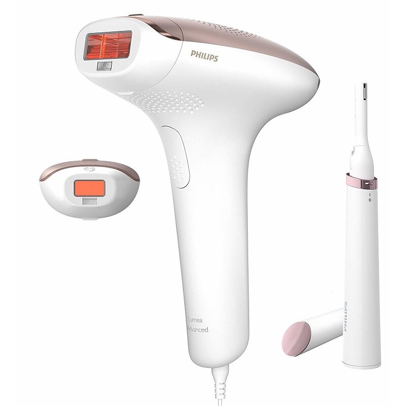 Depilator PHILIPS Lumea Advanced IPL BRI921/00 + Trymer Wbudowany filtr UV