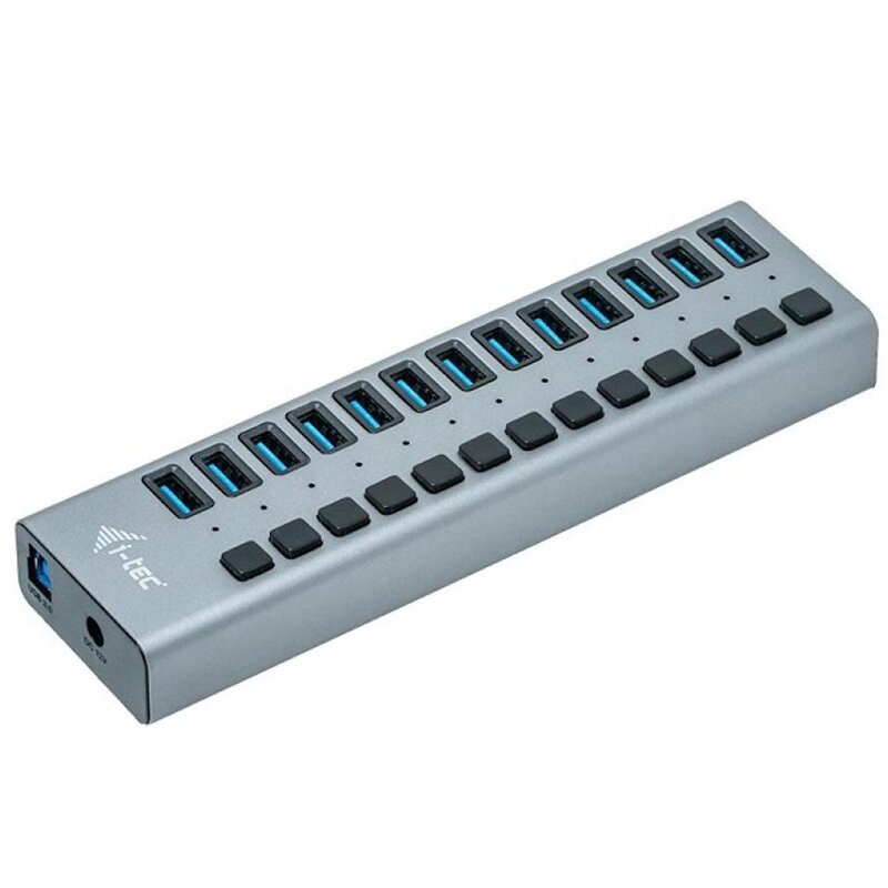 i-tec Hub USB3.0 z ładowaniem, 13 portów, zasilacz 60W