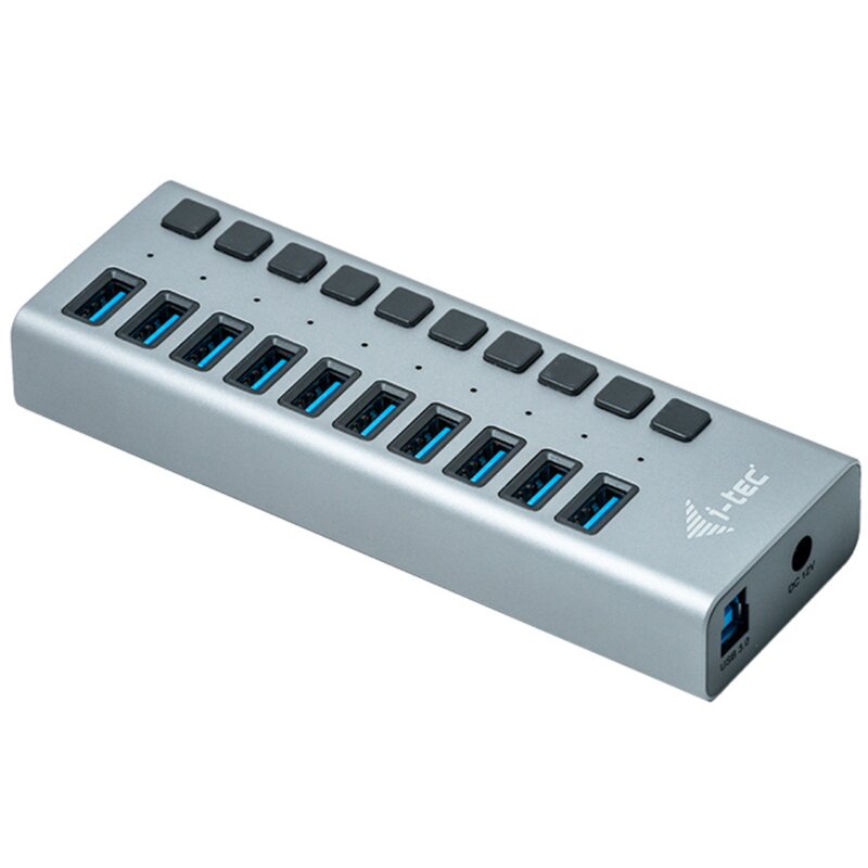 i-tec Hub USB3.0 z ładowaniem, 10 portów