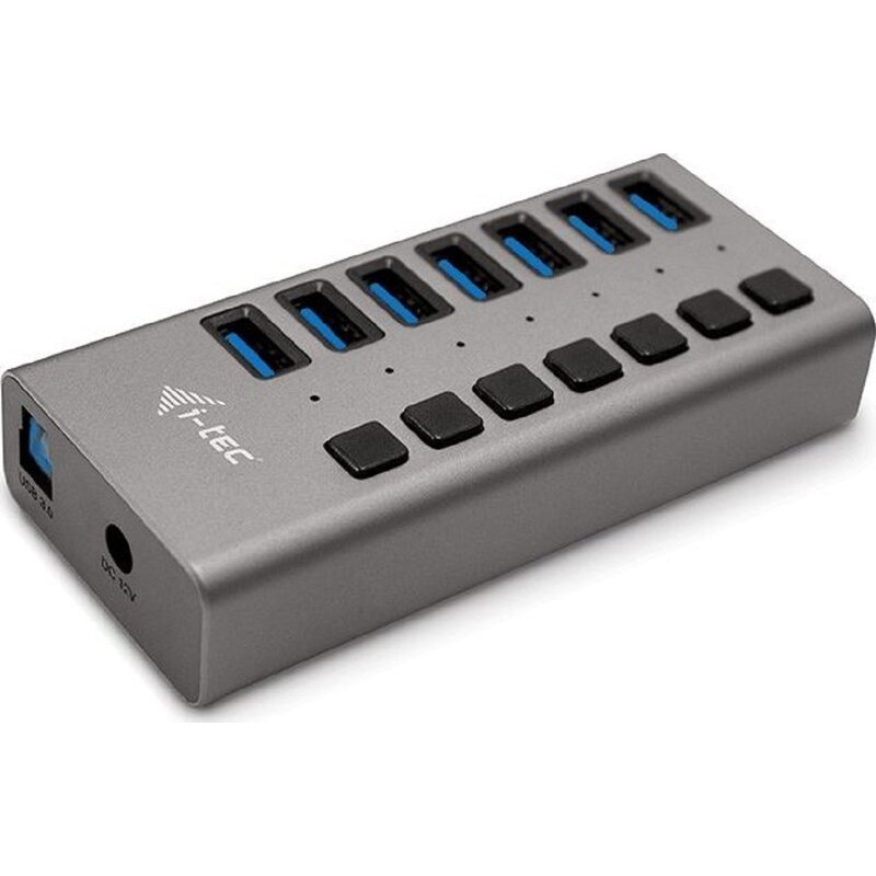 i-tec USB 3.0 Charging HUB 36W 7x portów USB 3.0 wyłącznik portów