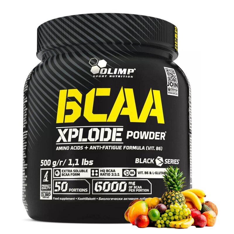 Aminokwasy BCAA OLIMP Xplode Powder Owocowy (500 g)
