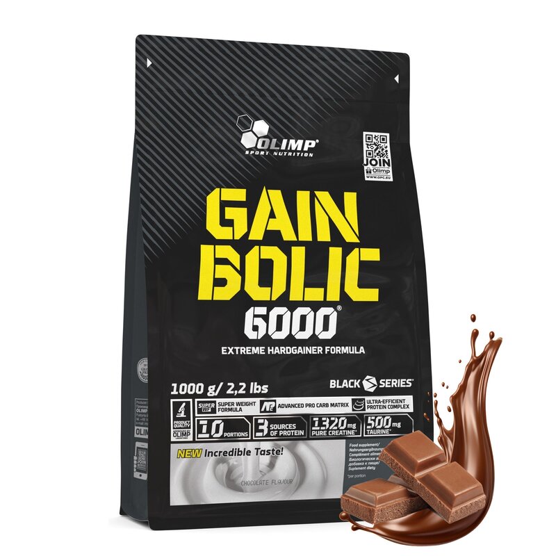 Gainer OLIMP Gain Bolic 6000 Czekoladowy (1000 g)
