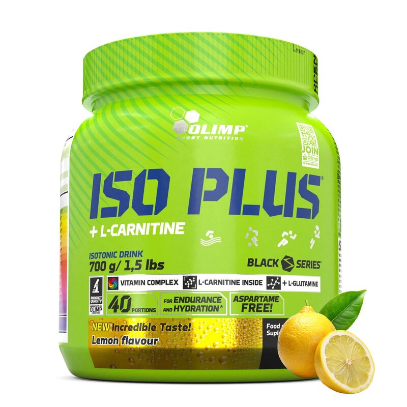 Izotonik OLIMP Iso Plus Powder Cytrynowy (700 g)