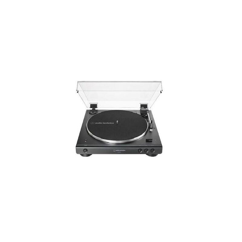 Gramofon AUDIO-TECHNICA AT-LP60XBT Czarny,  Automatyczny, Napęd paskowy, Bluetooth, Prędkość odtw. 33 1/3, 45 obr./min