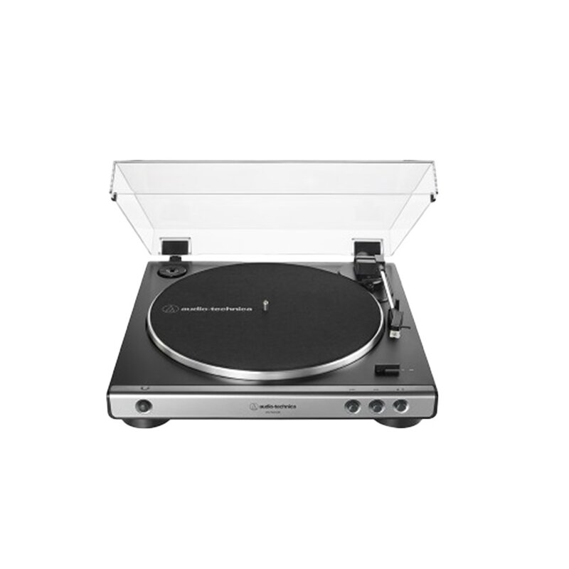 Audio-Technica AT-LP60XUSB Automatyczny Napęd paskowy Przedwzmacniacz Czarno-srebrny