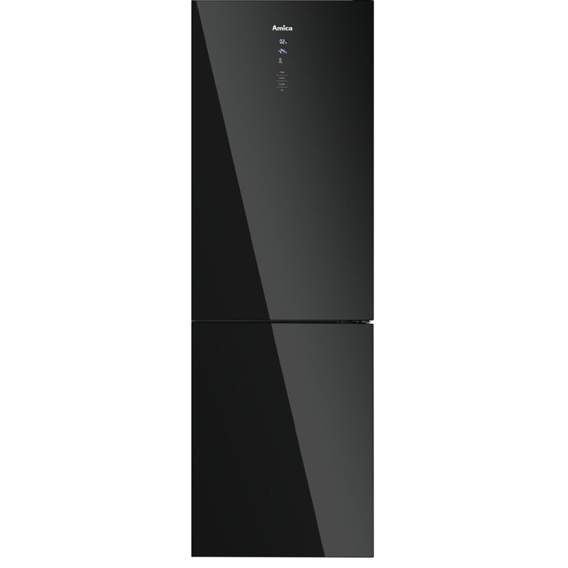 Lodówka AMICA FK3356.4GBDFZAA No frost 185.5cm Czarna