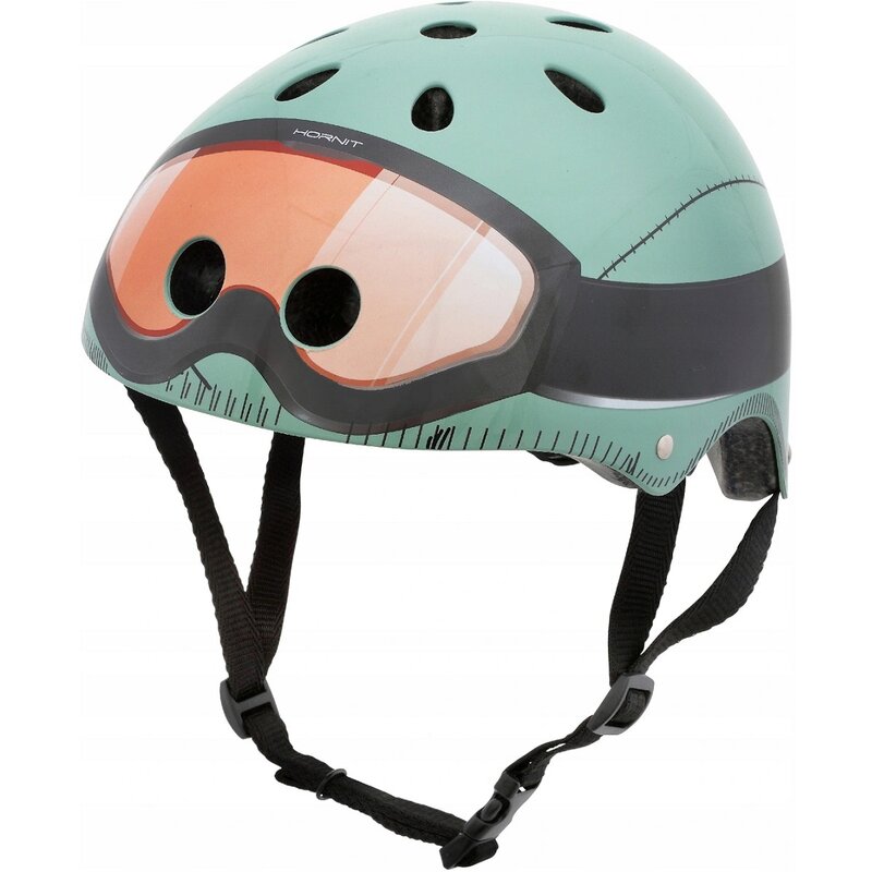 Kask HORNIT Military Zielony dla Dzieci (rozmiar S)