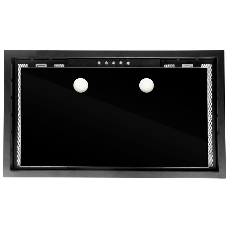 Okap VDB WGS 60/35 Czarny 372m3/h 67db klasa C