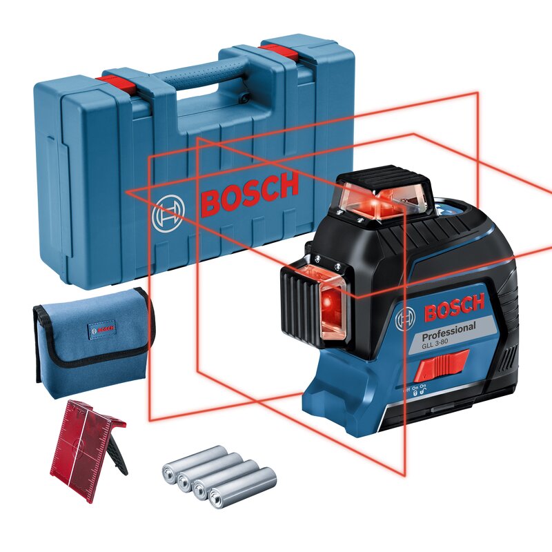 Laser liniowy BOSCH Professional GLL 3-80 0601063S00