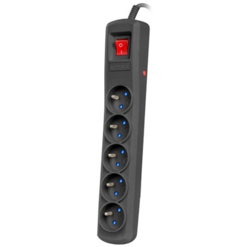 Armac R5 5 gniazd 3m Czarny