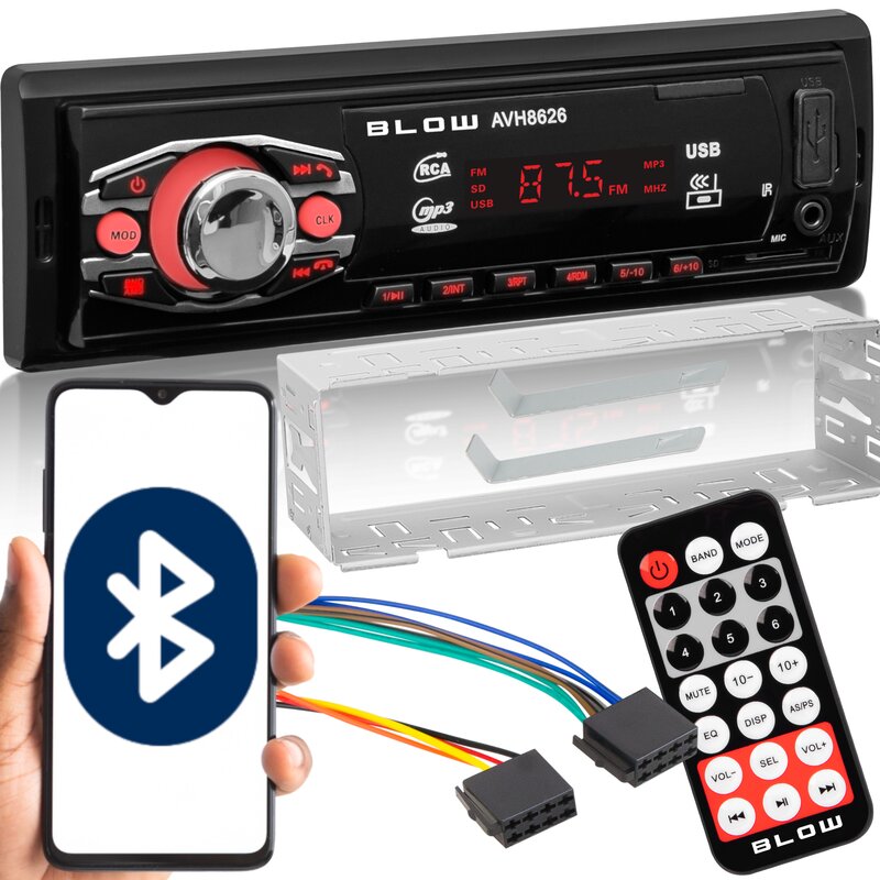 BLOW RADIO AVH-8626 MP3/USB/SD/MMC/BT