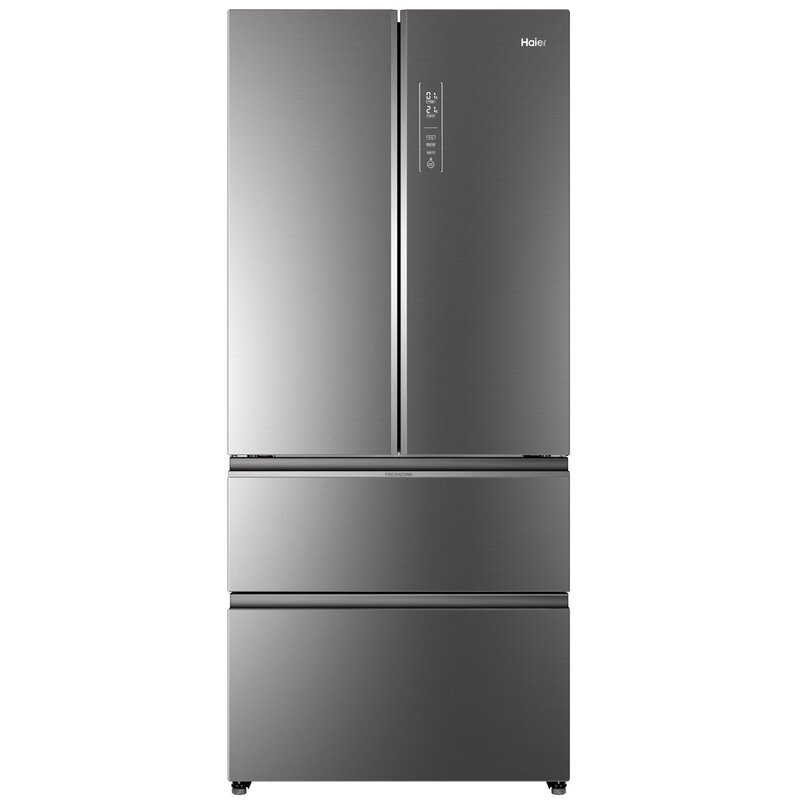 Haier Seria 7 HB18FGSAAA Pełny No Frost 190cm Szuflada z kontrolą wilgotności Tytanowy
