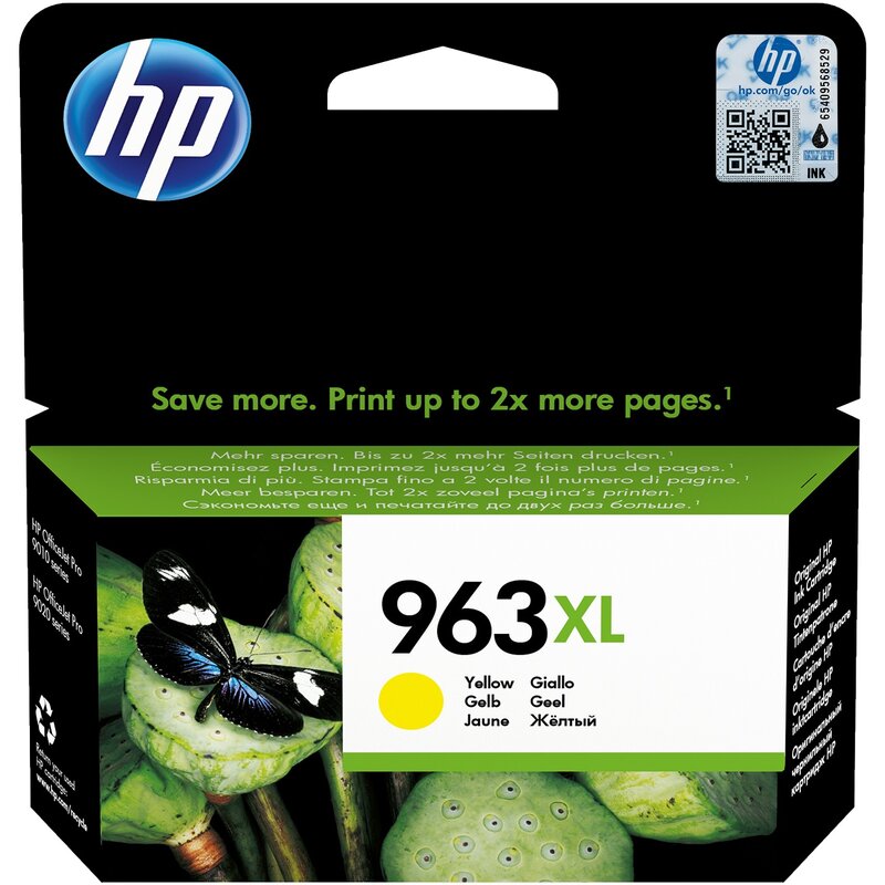 HP 963XL Yellow 1600str Instant Ink
