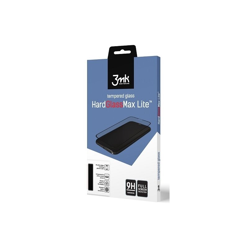 Szkło hartowane 3MK Hardglass Max Lite do Samsung Galaxy A40 Czarny