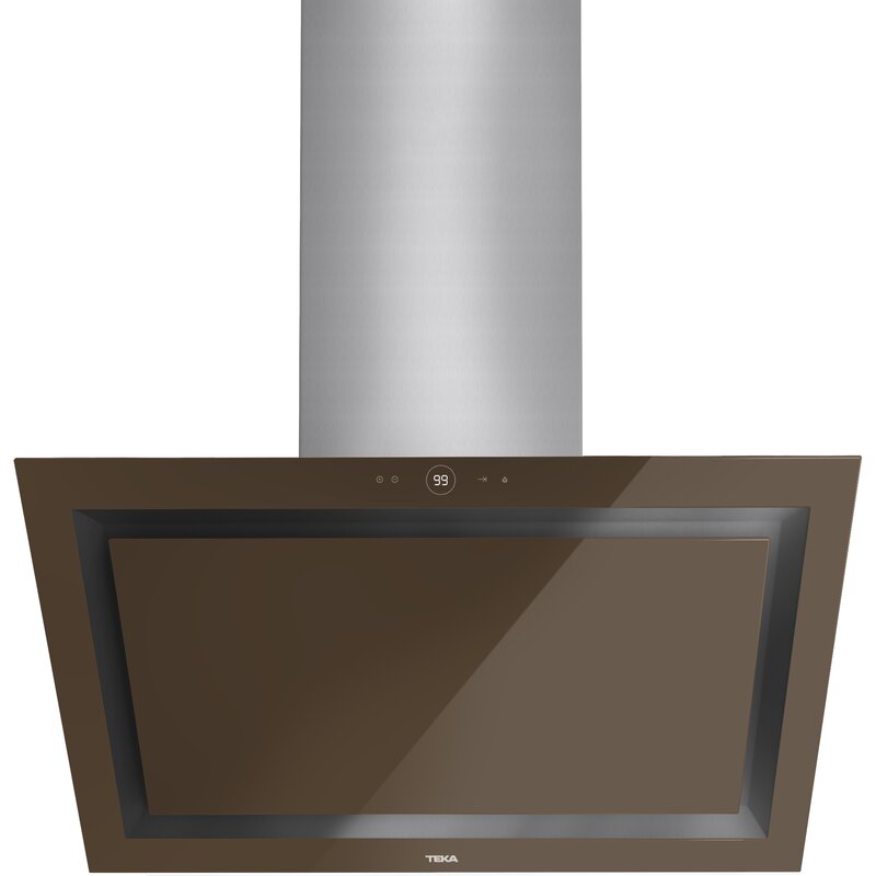 Okap TEKA DLV 985 LB Inox/brązowe szkło 782m3/h 68dB klasa A