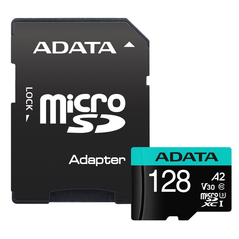ADATA PREMIER PRO microSD 128GB CL10 UHS-I/U3 A2