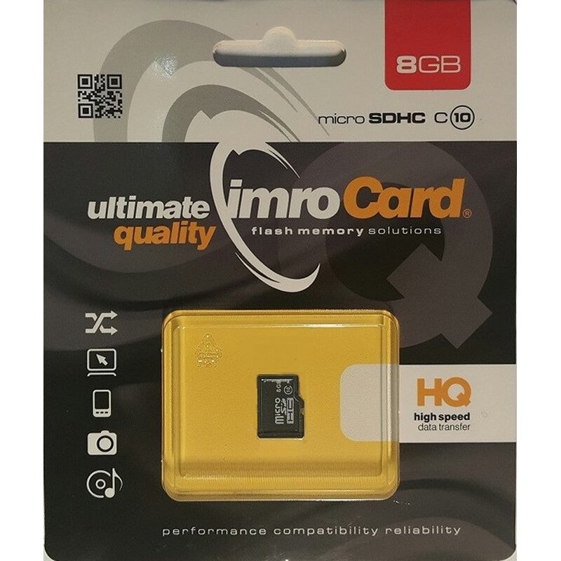 Karta pamięci IMRO microSDHC 8GB