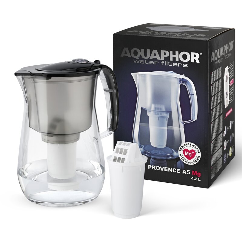 Dzbanek filtrujący AQUAPHOR Provence Czarny