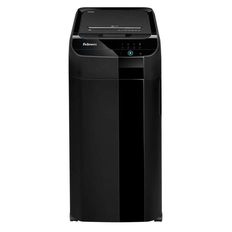 Niszczarka FELLOWES Automax 350C 68 L, P-4, Ścinki, Automatyczny Start/Stop, Funkcja cofania