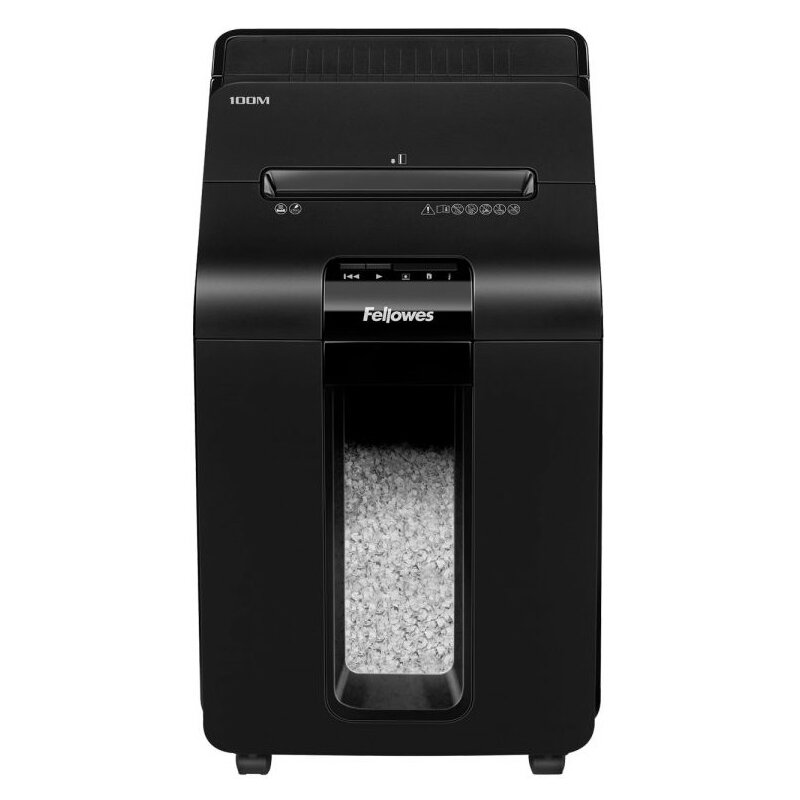 Niszczarka FELLOWES Automax 100M 23 L, P-4, Ścinki, Automatyczny Start/Stop, Funkcja cofania