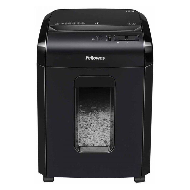 Niszczarka FELLOWES 10M 19 L, P-5, Ścinki, Funkcja cofania
