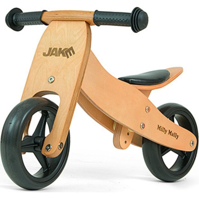 Rowerek biegowy MILLY MALLY Jake 2w1 Classic Brązowy