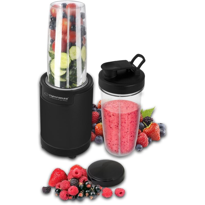 Blender kielichowy ESPERANZA Nutri Shot EKM029 Czarny
