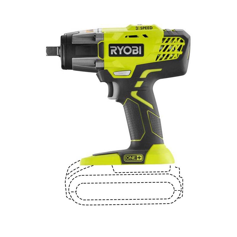 Klucz udarowy RYOBI R18IW3-0