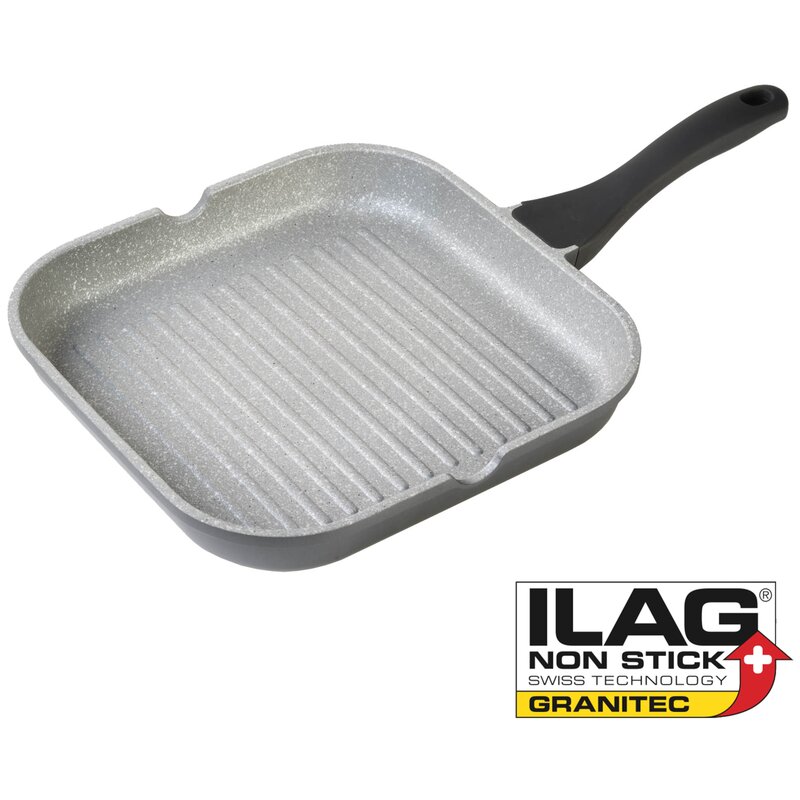 Patelnia grillowa GÖTZE & JENSEN Granitec Competence 28 cm