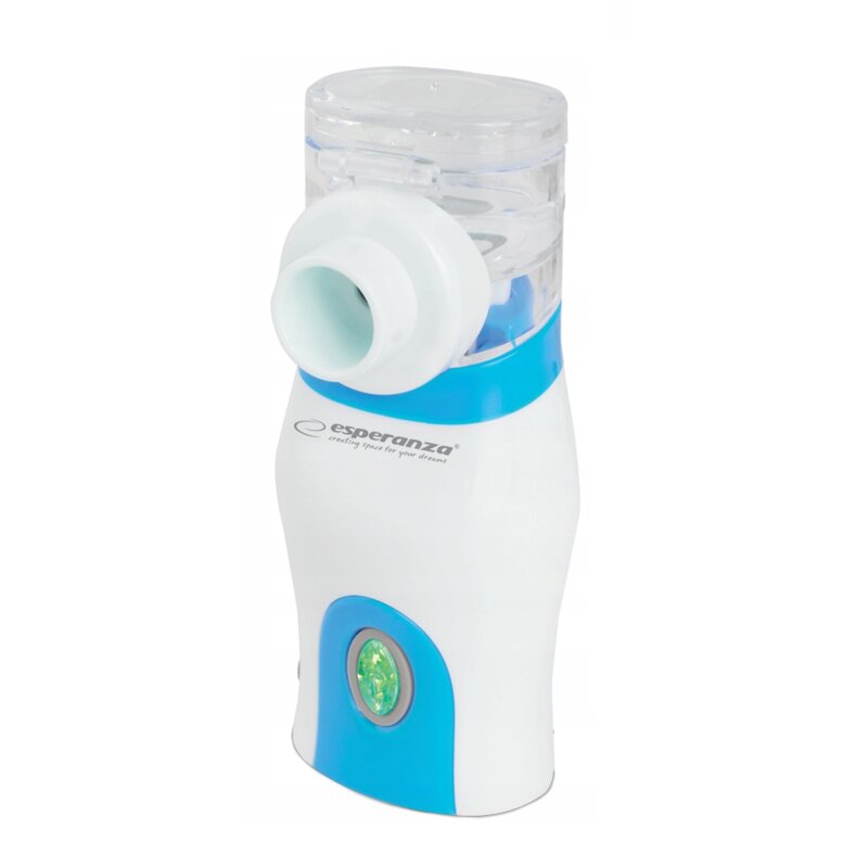 Inhalator nebulizator membranowy ESPERANZA Mist ECN005 Biało-niebieski