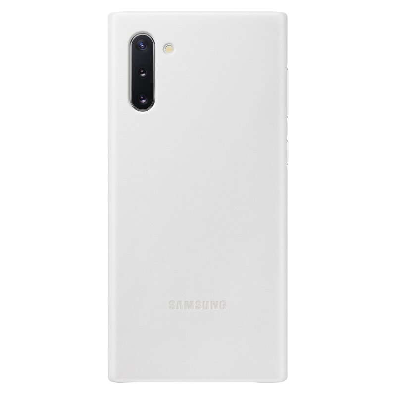 Etui SAMSUNG Leather Cover Galaxy Note 10 Biały
