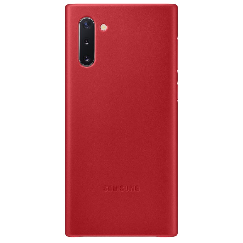 Etui SAMSUNG Leather Cover Galaxy Note 10 Czerwony