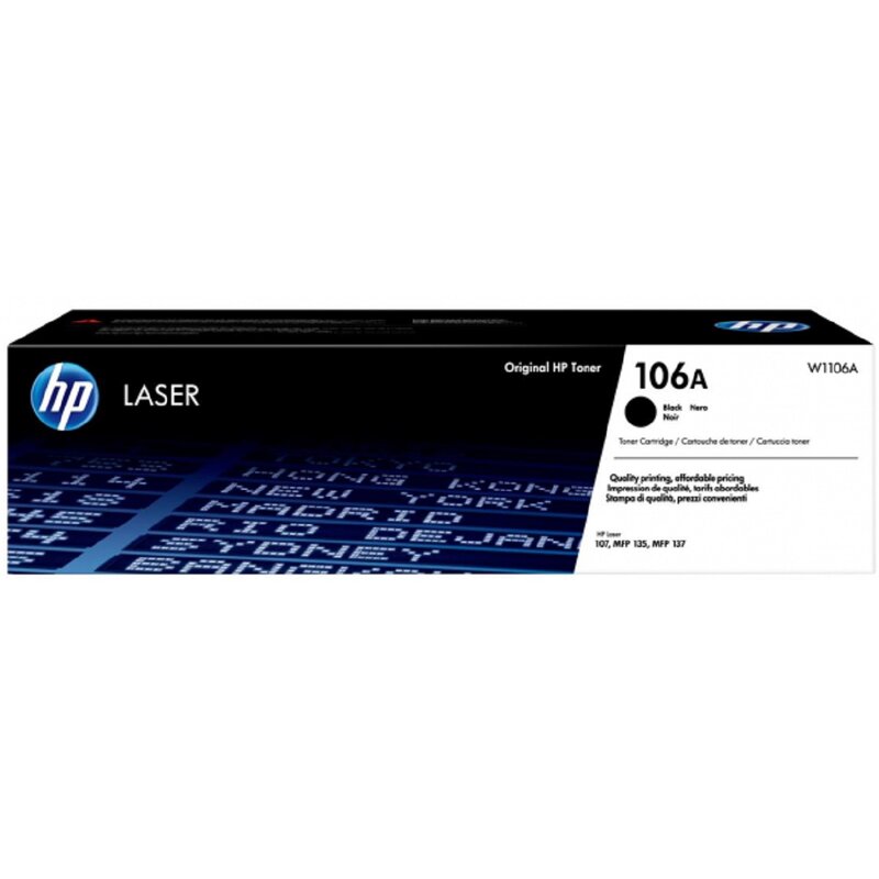 HP 106A black 1000str.