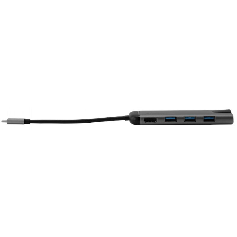 Hub VERBATIM 49142 USB Typu C, Pasywny