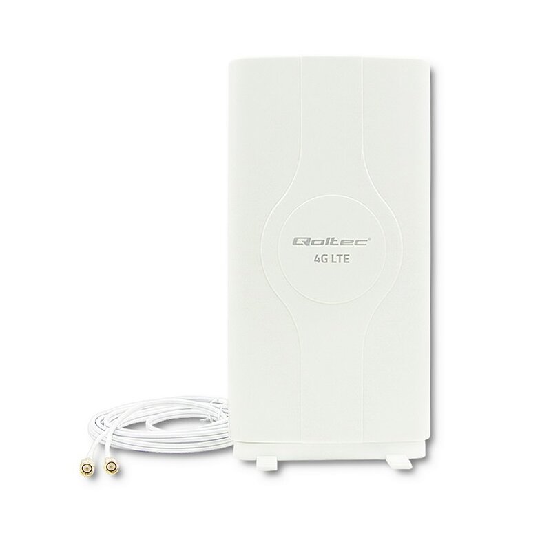 QOLTEC ANTENA 4G LTE DOOKÓLNA | 30 DBI |WEWNĘTRZNA