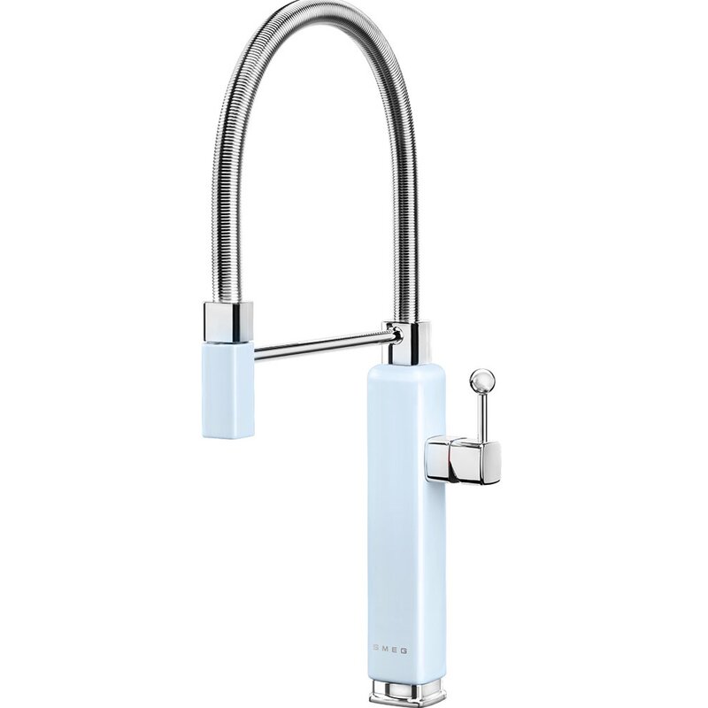 Smeg MDF50PB Błękitny Mosiądz