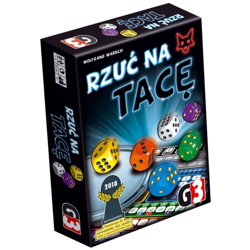 Gra planszowa G3 Rzuć na tacę