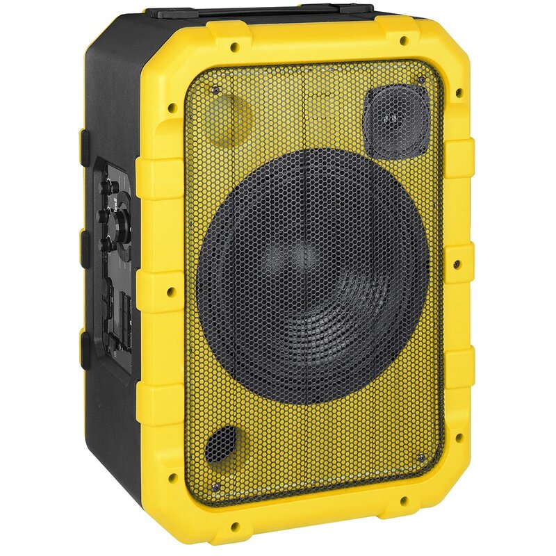 Power audio TREVI XF 1300 Mikrofon Karaoke Żólty