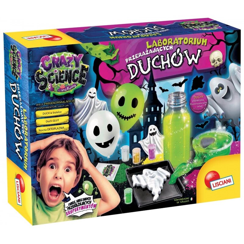 Zestaw edukacyjny LISCIANI Crazy Science Laboratorium Duchów 304-PL73078
