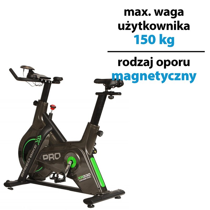 Rower spinningowy HERTZ FITNESS XR-330 Pro