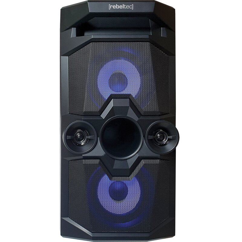 Głośnik mobilny REBELTEC Soundbox 480 Radio FM Czarny