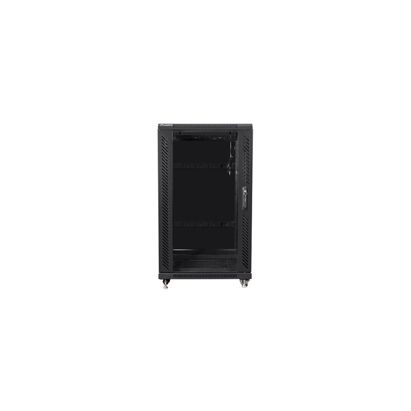 Szafa RACK LANBERG 19" 22U FF01-6622-12B 600 x 600 mm, Stojąca Czarny