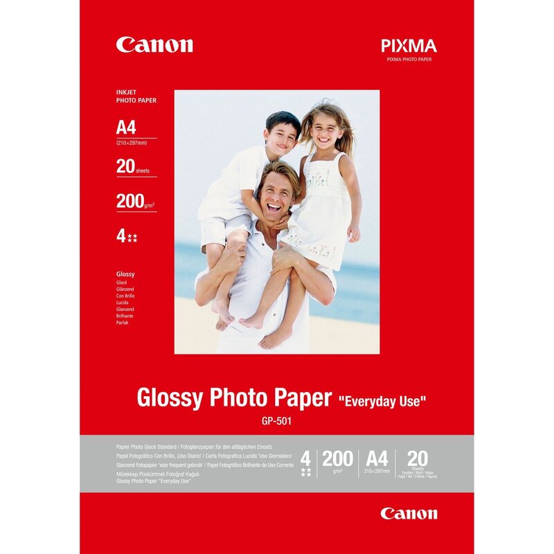 Papier fotograficzny CANON GP-501 A4 20 arkuszy