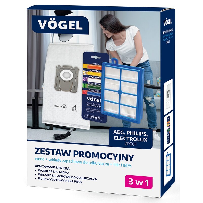Worek do odkurzacza VÖGEL ZPE01 (4 sztuki)