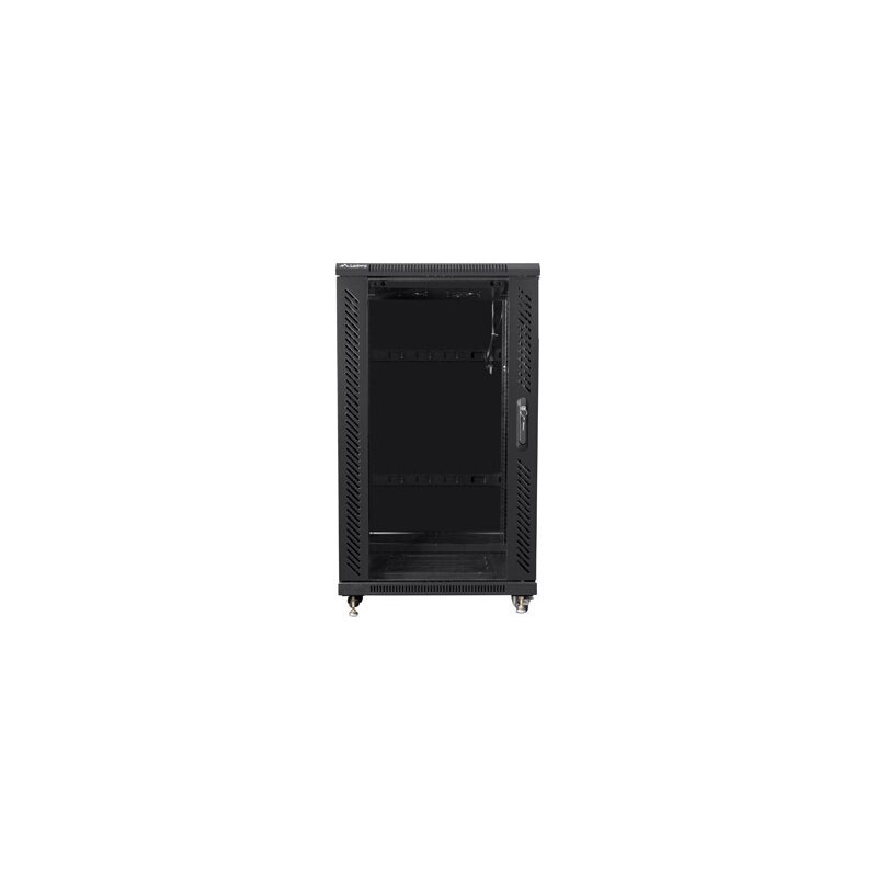 Szafa RACK LANBERG 19" 22U FF01-6822-12B 600 x 800 mm, Stojąca Czarny